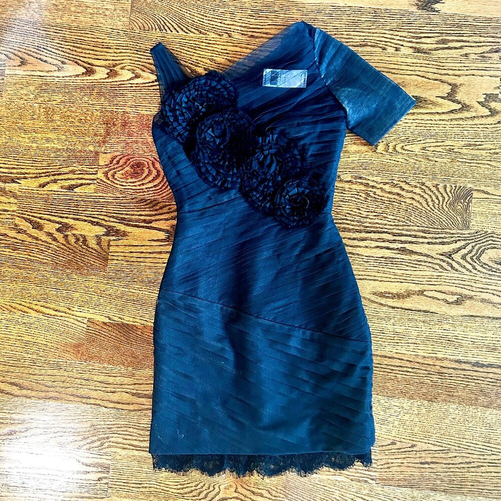 NWT BCBG MAXAZRIA Black Cocktail Dress